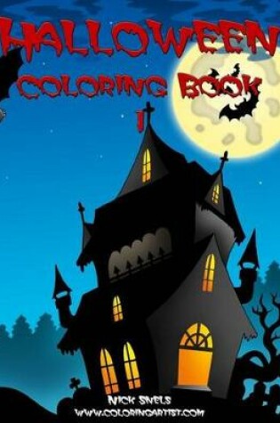 Cover of Halloween Coloring Book 1