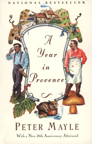 Book cover for A Year in Provence