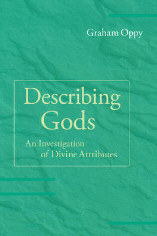 Cover of Describing Gods