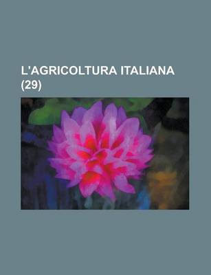 Book cover for L'Agricoltura Italiana (29 )