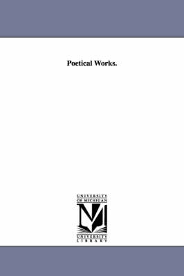 Book cover for Poetical Works.