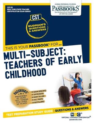 Book cover for Multi-Subject: Teachers of Early Childhood (Birth-Gr 2) (Cst-30)