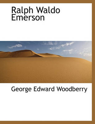 Book cover for Ralph Waldo Emerson