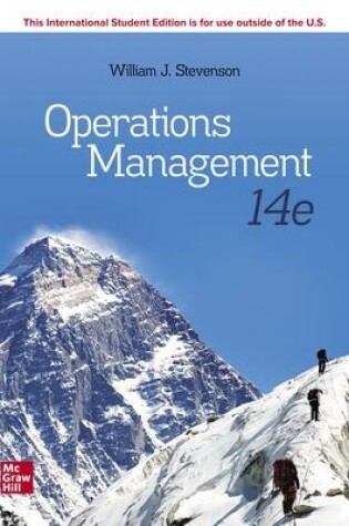 Cover of ISE Operations Management