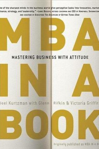 Cover of MBA in a Book