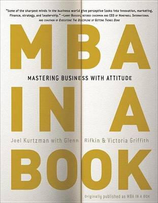 Book cover for MBA in a Book