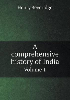 Book cover for A comprehensive history of India Volume 1