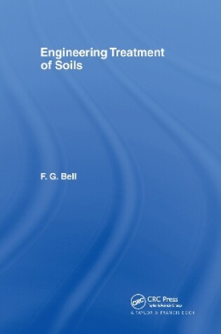 Cover of Engineering Treatment of Soils