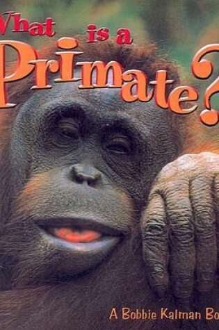 Cover of What Is a Primate?
