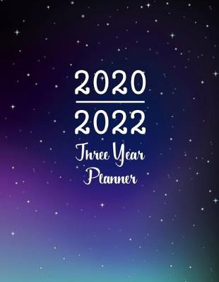 Book cover for 2020-2022 Three Year Planner