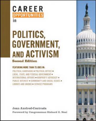 Cover of Career Opportunities in Politics, Government, and Activism