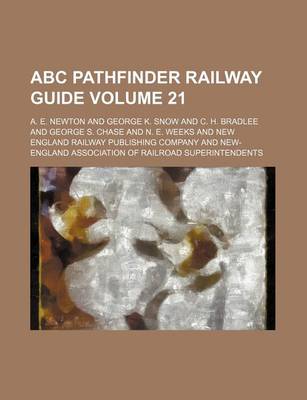Book cover for ABC Pathfinder Railway Guide Volume 21