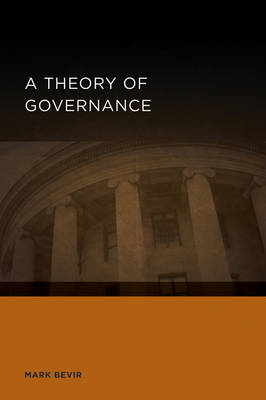 Cover of A Theory of Governance