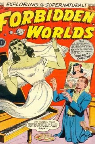 Cover of Forbidden Worlds Number 28 Horror Comic Book