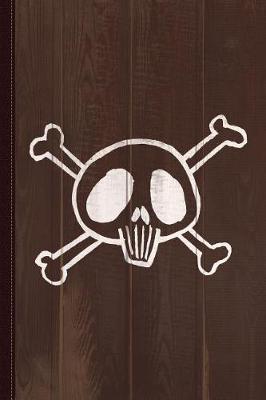 Book cover for Pirate Skull and Bones Sketch Journal Notebook