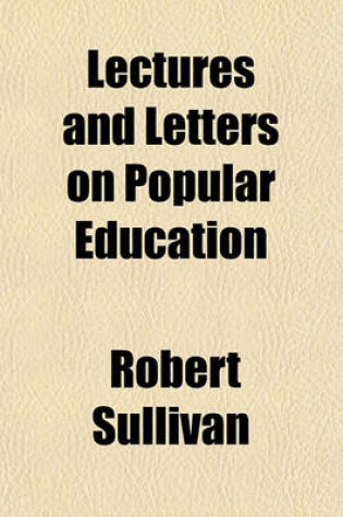 Cover of Lectures and Letters on Popular Education