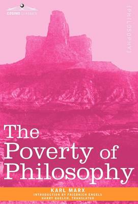 Book cover for The Poverty of Philosophy