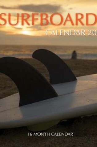 Cover of Surfboards Calendar 2017