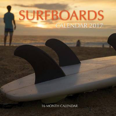 Book cover for Surfboards Calendar 2017