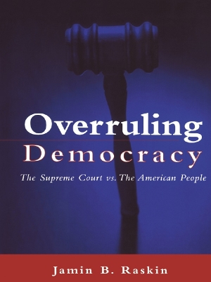 Book cover for Overruling Democracy