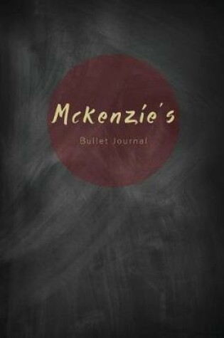 Cover of McKenzie's Bullet Journal