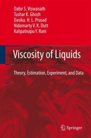 Cover of Viscosity of Liquids