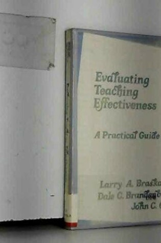 Cover of Evaluating Teaching Effectiveness
