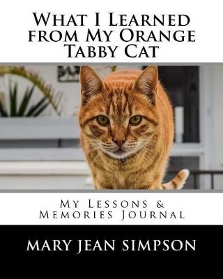 Book cover for What I Learned from My Orange Tabby Cat