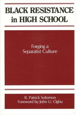 Cover of Black Resistance in High School