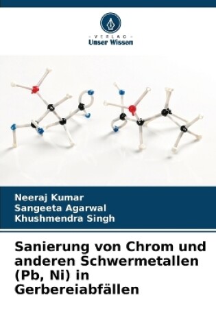 Cover of Sanierung von Chrom und anderen Schwermetallen (Pb, Ni) in Gerbereiabf�llen