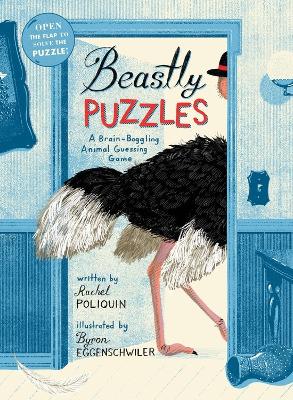 Book cover for Beastly Puzzles: A Brain-Boggling Animal Guessing Game