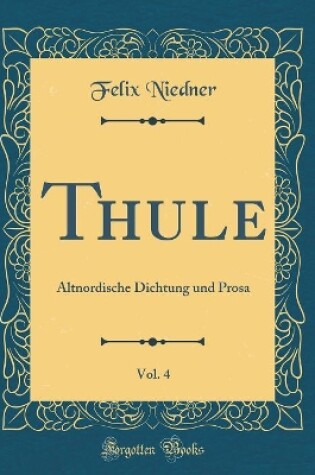 Cover of Thule, Vol. 4