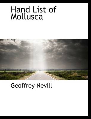 Book cover for Hand List of Mollusca