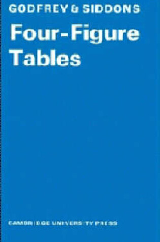 Cover of Four-Figure Tables