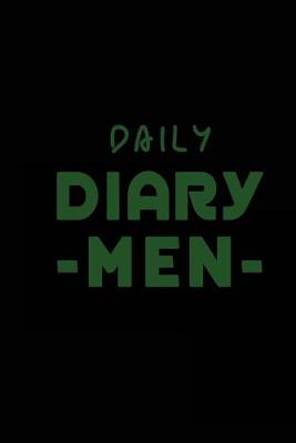 Book cover for Daily Diary Men