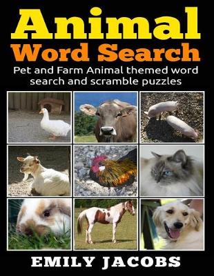 Book cover for Animal Word Search