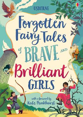 Book cover for Forgotten Fairy Tales of Brave and Brilliant Girls