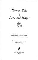 Book cover for Tibetan Tale of Love and Magic
