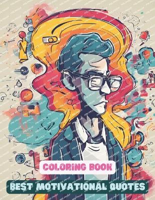 Book cover for Motivational Coloring Book for Adults
