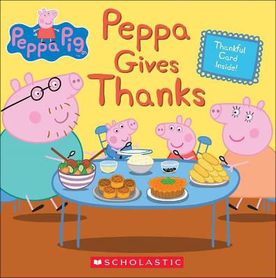 Book cover for Peppa Gives Thanks