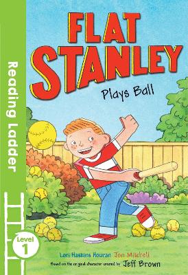 Book cover for Flat Stanley Plays Ball