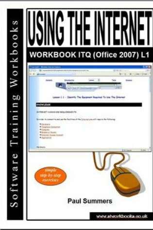 Cover of Using the Internet Workbook Itq (Office 2007) L1