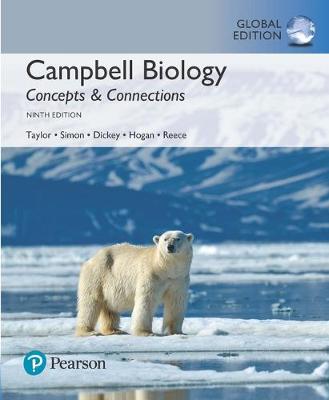 Book cover for Campbell Biology: Concepts & Connections plus Pearson Mastering Biology with Pearson eText, Global Edition