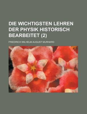 Book cover for Die Wichtigsten Lehren Der Physik Historisch Bearbeitet (2)