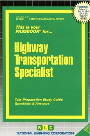 Cover of Highway Transportation Specialist