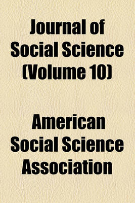 Book cover for Journal of Social Science Volume 10