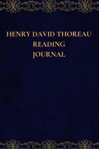 Cover of Henry David Thoreau Reading Journal