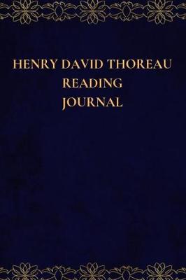 Book cover for Henry David Thoreau Reading Journal