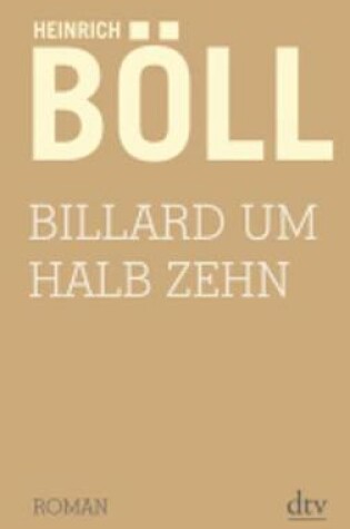 Cover of Billiard um halb zehn