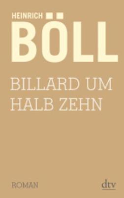 Book cover for Billiard um halb zehn
